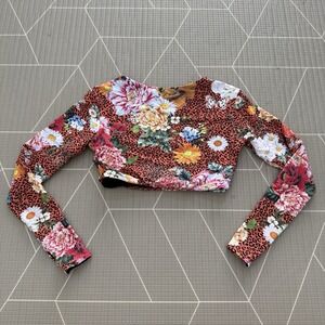 Unbranded Johnny Was Inspired Long Sleeve Swim Activewear Top Size‎ PP Rashguard